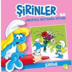 Büyülü Fener Şirine - Şirinler Ile Hikayeli Boyama Kitabı
