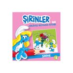 Büyülü Fener Şirinler ile Hikâyeli Boyama Kitabı - Şirine