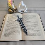Büyülü Kılıç Kabartmalı Kitap Ayracı 3D 3 Boyutlu Altındal Home - KABARTMALI