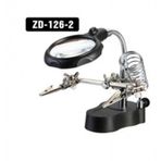 Büyüteçli 3. El Kart Tutuculu Havya Standı Zd 126-2 (Mg 16126A)