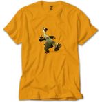 Buz Devri Sit Sarı Tişört - 2XL