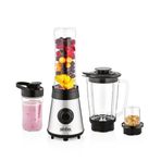 BUZ KIRICI - KAHVE ÖĞÜTÜCÜ HAZNELİ - ŞİŞELİ ÇOK AMAÇLI SMOOTHIE BLENDER 800ML - 500W SHB-3190 (5264)