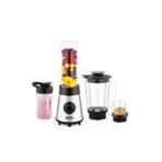 BUZ KIRICI - KAHVE ÖĞÜTÜCÜ HAZNELİ - ŞİŞELİ ÇOK AMAÇLI SMOOTHIE BLENDER 800ML - 500W SHB-3190 (5343)