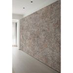 Buz Mavi Gri Beton Görünümlü Silinebilir Tekstil Duvar Kağıdı, 600 x 260