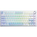 Buz Mavisi Aula F75 Mekanik RGB TKL Hot Swap Klavye, Gray Switch ile Kablosuz Kullanım - 001-Renkli
