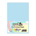 Buz Mavisi Renkli A-4 Fotokopi Kağıdı 25 li 1 Paket Artlantis Fotokopi Renkli A4 Kağıdı