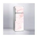 Buzdolabı Kaplama Dolap Kaplama Etiketi Pembe Mermer - 00 Beyaz - Option-1