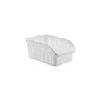 Buzdolabı Sepeti Dolap Içi Düzenleyici Sepet Organizer Beyaz 4 Adet 30X16X17 - Option-1