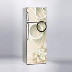 Buzdolabı Sticker Kaplama Dolap Kaplama Etiketi 3d Golden Yuvarlak