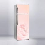 Buzdolabı Sticker Kaplama Dolap Kaplama Etiketi Pembe Gül
