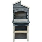 Büzsan Barbekü Beton Barbekü Antrasit Gri Mangallık 70 Lik - 8906