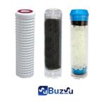 Buzsu Daire Girişi Silifoz Taşlı 3 Lü Filtre Seti