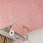 BVCL 5 mm Kendinden Yapışkanlı Küf Önleyici Duvar Kağıdı, Isı Yalıtımlı Rulo - Duvar Dekorasyonu - Su Geçirmez Ses Geçirmez (Pink,50 cm x 5 m)