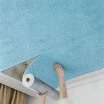 BVCL 5 mm Kendinden Yapışkanlı Küf Önleyici ve Isı Yalıtım Duvar Kağıdı, Yalıtım Paneli, Modern İç Mekan Nem Önleyici Dekoratif (Mavi, 50 cm x 50 m)