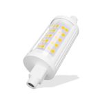 BVCL 78 mm R7s LED Ampul, Değiştirilemez, 10 W 1000 lm, 100 W Halojen Lambaya Eşdeğer, Projektör için, Güvenlik Aydınlatması, Peyzaj Aydınlatması (Renk: Sıcak Beyaz, Boyut: 1 adet)
