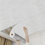 BVCL Kendinden yapışkanlı izolasyon duvar kağıdı rulosu, yalıtım duvar kağıdı, 5 mm köpük duvar paneli, neme dayanıklı, iç duvar kaplaması için (beyaz, 50 cm x 5 m)