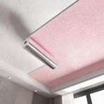 BVCL Kendinden Yapışkanlı Su Geçirmez Duvar Kağıdı, Isı Yalıtımı, Nem ve Küf Önleyici, 5 mm İçi Boş Dokulu Darbeye Dayanıklı Yumuşak Kaplama (Pink,0,5 G x 5 U)