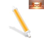 BVCL R7s Led 118 mm Kısılabilir Ac 220-240 v Led Ampul Lamba Direği Işın Aydınlatma 360° 118 mm 7,7 w Eşdeğer Ampul Halojen Ampul 118 mm 60 w( beyaz ışık)