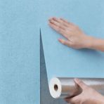 BVCL Yalıtım duvar kağıdı, iç duvarlar için, 5 mm, termal duvar kağıdı, kendinden yapışkanlı, ısı yalıtımı, neme dayanıklı, dokulu duvar kağıdı (mavi, 50 cm x 30 m)
