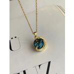 Bvjewel Çelik Gezegen Kolye
