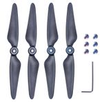 Bwine Bwine F7 için Drone Bıçakları, 4 Adet Orijinal Pervane, RC Drone Quadcopter - Siyah