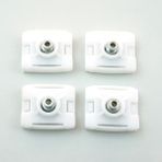 BWR1183 Mercedes W124 W126 W140 W201 190 W202 W203 1267200042 için 4 Adet Makas Tip Cam Kriko Pivot Klipsi