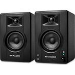 BX4BT - 4.5’’ Stüdyo Monitörleri ve Bilgisayar Hoparlörleri, Bluetooth'lu, Müzik Prodüksiyon Yazılımı ile Kayıt ve Multimedya Için, 120W, Çift, Siyah