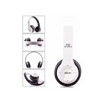 BY A.D.M P47 Bluetooth 5.0 Kulak Üstü Kulaklık Katlanabilir Kablosuz Spor Kulaklık (Beyaz)