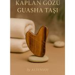 By Altınsoy %100 Doğal Kaplan Gözü Guasha Taşı