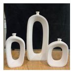 BY ARİ ÜÇLÜ OVAL VAZO SET VZ258-1