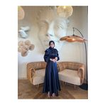 By Atelier CİNDY LACİVERT TESETTÜR ABİYE