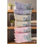 By Bnn Socks; Bambu Parmaklı Çorap; Asorti 6'lı Setler (3 Farklı Set ) - 35 - 44