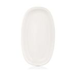 By Bone Zt-15-Ov Zest 15 cm Oval Tabak-Beyaz Porselen 12 Adet