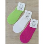 By Cardes Pilates Yoga Çorabı Silikon Baskılı Coton 3 Çift - 36 - 39
