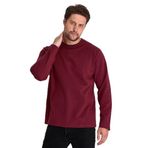 BY COMEOR Çift Bisiklet Yaka Standart Rahat Kesim Erkek Sweatshirt (Bordo, M)