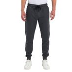BY COMEOR Erkek Arka Cep Etiket Detaylı Paça Lastikli Regular Fit Lacivert Eşofman Altı L (Antrasit, M)