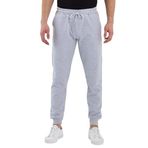 BY COMEOR Erkek Arka Cep Etiket Detaylı Paça Lastikli Regular Fit Lacivert Eşofman Altı L (Gri, S)