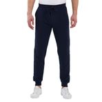 BY COMEOR Erkek Arka Cep Etiket Detaylı Paça Lastikli Regular Fit Lacivert Eşofman Altı L (Lacivert, M)