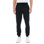 BY COMEOR Erkek Eşofman Altı Etiketli Arka ve Yan Cepli Regular Fit Siyah 2XL