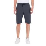 BY COMEOR Erkek şortu, fermuarlı, pamuklu kısa pantolon, spor pantolonu, kısa erkek bermuda koşu pantolonu, koşu şortu, yazlık antrenman pantolonu, Koyu gri., 5XL