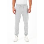 BY COMEOR Kalın Gri Erkek Eşofman Altı Jogger Arka Cepli Lastik Paça Regular Fit Şardonsuz CMREO96 XL