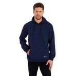 BY COMEOR Kanguru Cepli Kapüşonlu İçi Pamuklu Erkek Sweatshirt LACIVERT S