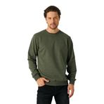 BY COMEOR Sweatshirt Erkek Kazağı Kapüşonsuz (Khaki S), Haki., S