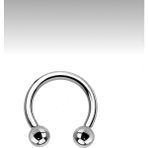 By Dilek Çetin Accessory Çelik Piercing Küpe Kulak Dudak Kıkırdak Helix Tragus (1 Adet) - Gümüş