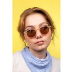 By Donetto BD001 Lucia Mat Bej Unisex Güneş Gözlüğü