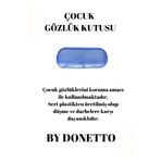 By Donetto MAVİ Çocuk Gözlük Kutusu / Gözlük Kılıfı / Gözlük Kabı