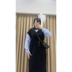 By Esma Eser Gömlek Detay Triko Elbise Siyah - Standart