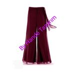 BY HANDE TASARIM Bordo Sifon Pantolon