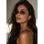 By Harmony Bh 001300 Kadın Güneş Gözlüğü - Kahverengi
