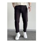 BY İMPALA MODA Erkek Boyfriend Duble Paça Keten Pantolon